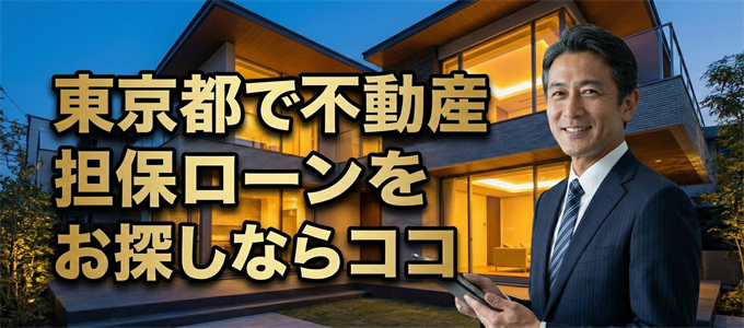 東京都でおすすめの不動産担保ローンはココ